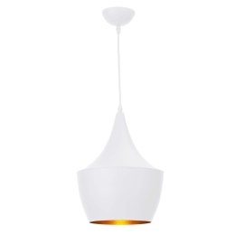 Lampa wisząca Caselle 1xE27 biała LP-42013/1P BIAŁY