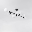 Lampa wisząca Dorado 8xE14 czarna LP-002/8P BK