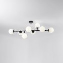 Lampa wisząca Dorado 8xE14 czarna LP-002/8P BK