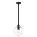 Lampa wisząca Puerto mała 1xE27 czarna LP-004/1P S BK