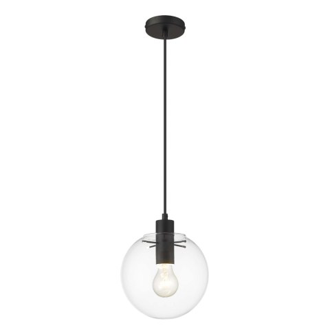 Lampa wisząca Puerto mała 1xE27 czarna LP-004/1P S BK