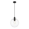 Lampa wisząca Puerto średnia 1xE27 czarna LP-004/1P M BK