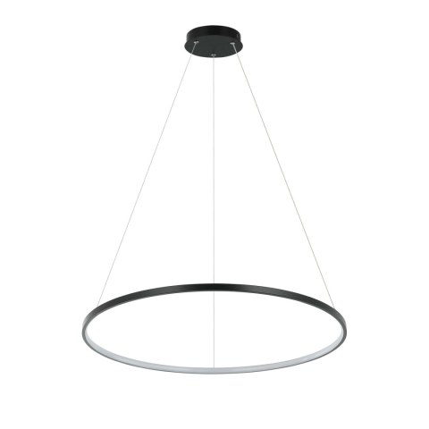 Lampa wisząca Ring średni 3000K 1xLED czarny LP-909/1P M BK