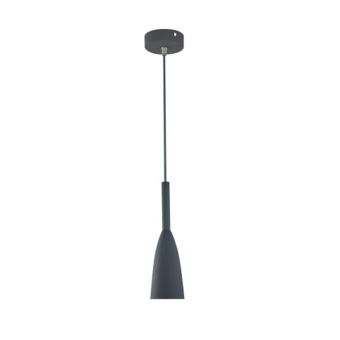 Lampa wisząca Solin wisząca 1xE27 szara LP-181/1P GR