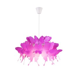 Lampa wisząca Farfalla 1xE27 ciemny róż LP-3439/1P dark pink