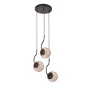 Lampa wisząca Hook 3xE27 czarna LP-125/3P BK