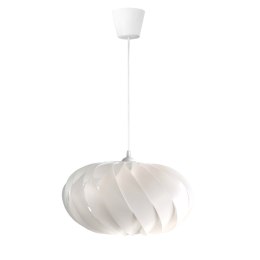 Lampa wisząca Jet 1xE27 biała LP-023/1P WH