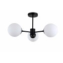 Lampa wisząca Roma 3xE14 czarna LP-1345/3P BK