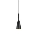 Lampa wisząca Solin wisząca 1xE27 czarna LP-181/1P BK