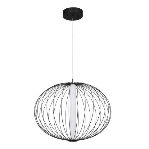 Lampa wisząca Treviso mała 1xLED czarna LP-798/1P S BK