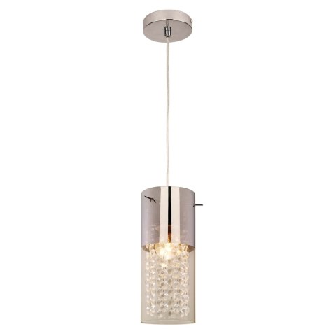 Lampa wisząca Zara 1xE14 srebrna LP-5221/1P