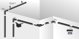 Magnetic Electric plate czarny LP-564-MAG BK