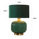 Lampa biurkowa Tamiza mała 1xE27 zielona LP-1515/1T small green