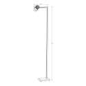 Lampa stojąca Tokio 1xGU10 biała LP-787/1F WH