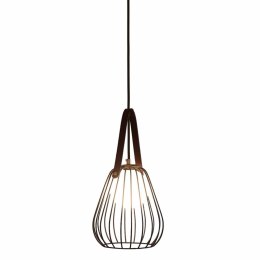 Lampa wisząca Bacoli mala 1xG9 czarna LP-1212/1PS BK