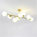 Lampa wisząca Dorado 8xE14 złota LP-002/8P