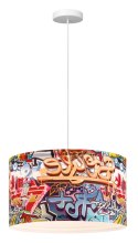 Lampa wisząca Graffiti 1xE27 LP-077/1P Style