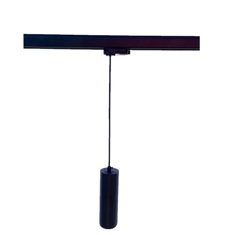 Lampa wisząca Snow 1 do szynoprzewodu 1F 1xGU10 czarna LP-731/1P 1F BK