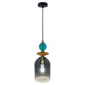 Lampa wisząca Tropea 1xE27 dymna, średnia LP-2004/1P M SM