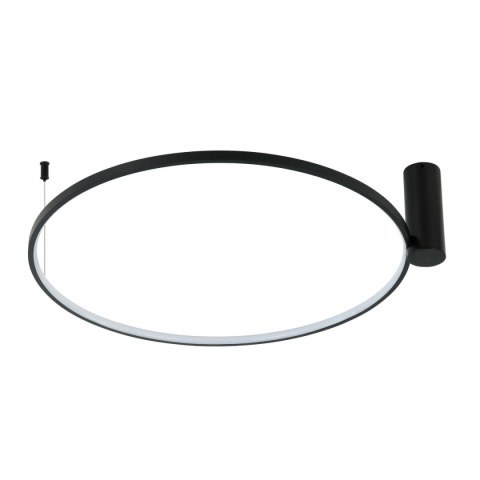 Plafon Ring L CCT 1xLED czarny LP-909/1C L BK CCT