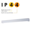 Lampa sufitowa Ibros XL 36W CCT 1xLED biała IP44 LP-7001/1C WH 120 36 CCT