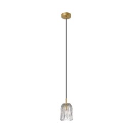 P0590-01A-V7AC TAZZA LAMPA WISZĄCA ZŁOTA/GOLD