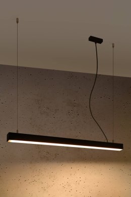 Lampa wisząca PINNE 90 czarna 3000K