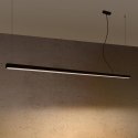 Lampa wisząca PINNE 200 czarna 3000K