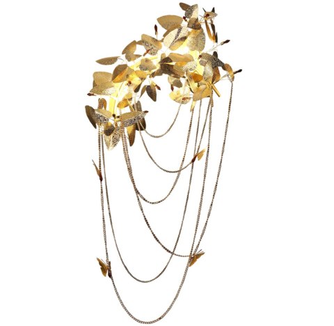 Lampa ścienna BLOSSOM złota 120 cm Lampa ścienna BLOSSOM złota 120 cm