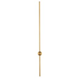 Lampa ścienna SPARO LED złota 100 cm