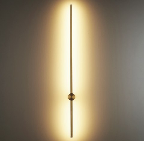 Lampa ścienna SPARO LED złota 100 cm Lampa ścienna SPARO LED złota 100 cm
