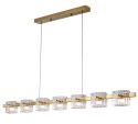 Lampa wisząca BACCIO LED złota 120 cm