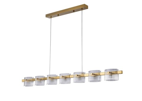 Lampa wisząca BACCIO LED złota 120 cm Lampa wisząca BACCIO LED złota 120 cm
