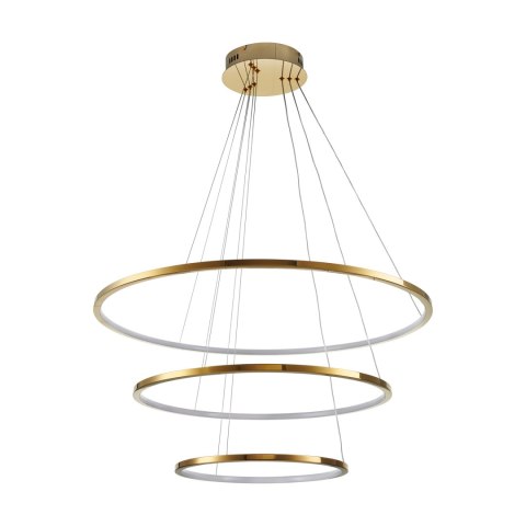 Lampa wisząca CIRCLE SLIM 40+60+80 LED złoty 40 cm + 60 cm + 80 cm Lampa wisząca CIRCLE SLIM 40+60+80 LED złoty 40 cm + 60 cm + 80 cm