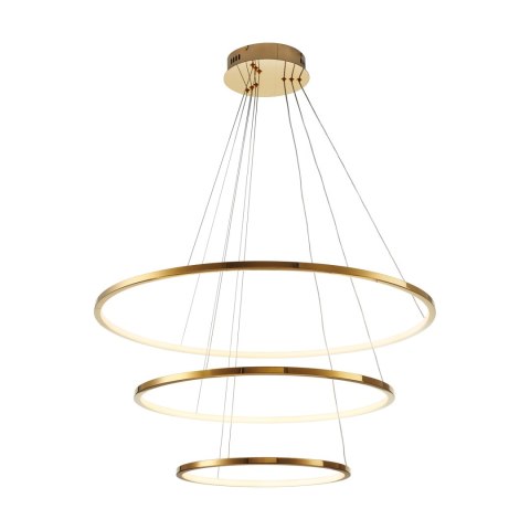 Lampa wisząca CIRCLE SLIM 40+60+80 LED złoty 40 cm + 60 cm + 80 cm Lampa wisząca CIRCLE SLIM 40+60+80 LED złoty 40 cm + 60 cm + 80 cm
