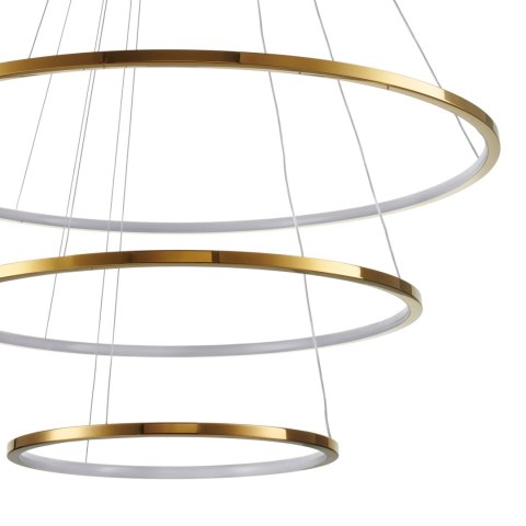 Lampa wisząca CIRCLE SLIM 40+60+80 LED złoty 40 cm + 60 cm + 80 cm Lampa wisząca CIRCLE SLIM 40+60+80 LED złoty 40 cm + 60 cm + 80 cm