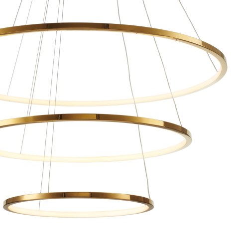 Lampa wisząca CIRCLE SLIM 40+60+80 LED złoty 40 cm + 60 cm + 80 cm Lampa wisząca CIRCLE SLIM 40+60+80 LED złoty 40 cm + 60 cm + 80 cm