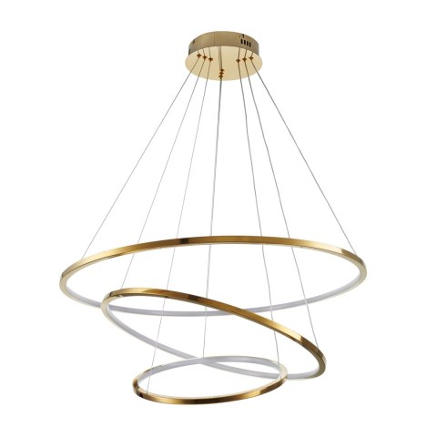 Lampa wisząca CIRCLE SLIM 40+60+80 LED złoty 40 cm + 60 cm + 80 cm Lampa wisząca CIRCLE SLIM 40+60+80 LED złoty 40 cm + 60 cm + 80 cm