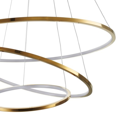 Lampa wisząca CIRCLE SLIM 40+60+80 LED złoty 40 cm + 60 cm + 80 cm Lampa wisząca CIRCLE SLIM 40+60+80 LED złoty 40 cm + 60 cm + 80 cm