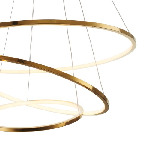 Lampa wisząca CIRCLE SLIM 40+60+80 LED złoty 40 cm + 60 cm + 80 cm Lampa wisząca CIRCLE SLIM 40+60+80 LED złoty 40 cm + 60 cm + 80 cm