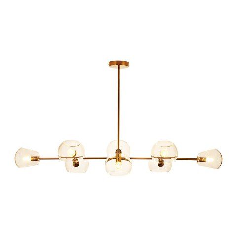 Lampa wisząca COSMIC-8 złota 85 cm Lampa wisząca COSMIC-8 złota 85 cm