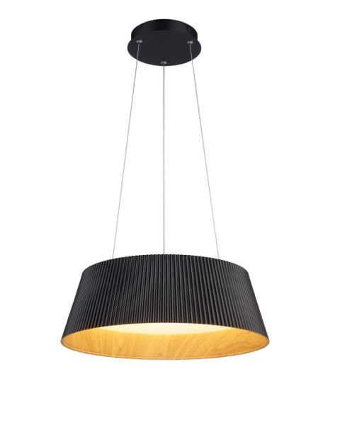 Lampa wisząca FRILL LED czarna 45 cm Lampa wisząca FRILL LED czarna 45 cm