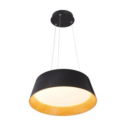 Lampa wisząca FRILL LED czarna 45 cm