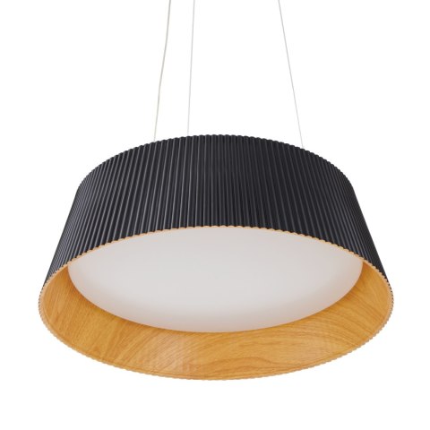Lampa wisząca FRILL LED czarna 45 cm Lampa wisząca FRILL LED czarna 45 cm
