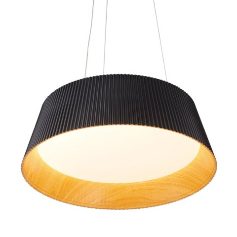 Lampa wisząca FRILL LED czarna 45 cm Lampa wisząca FRILL LED czarna 45 cm
