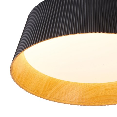 Lampa wisząca FRILL LED czarna 45 cm Lampa wisząca FRILL LED czarna 45 cm
