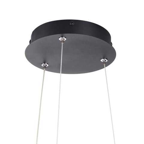 Lampa wisząca FRILL LED czarna 45 cm Lampa wisząca FRILL LED czarna 45 cm