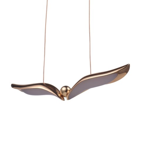 Lampa wisząca GUFO 1 LED różowe złoto 36 cm Lampa wisząca GUFO 1 LED różowe złoto 36 cm