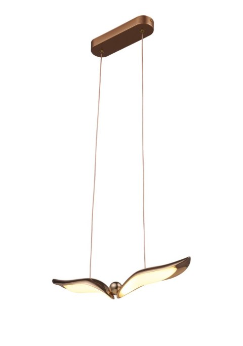 Lampa wisząca GUFO 1 LED różowe złoto 36 cm Lampa wisząca GUFO 1 LED różowe złoto 36 cm