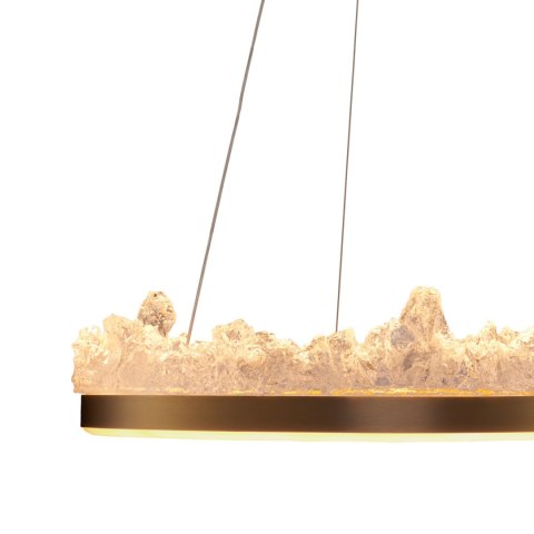 Lampa wisząca MONTANA LED złota 60 cm Lampa wisząca MONTANA LED złota 60 cm